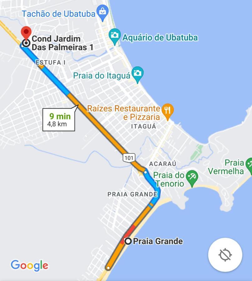 Apartamento Em Ubatuba Proximo A Praia Grande Екстер'єр фото